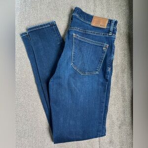 Madewell 9” High Rise Skinny Jeans 29T